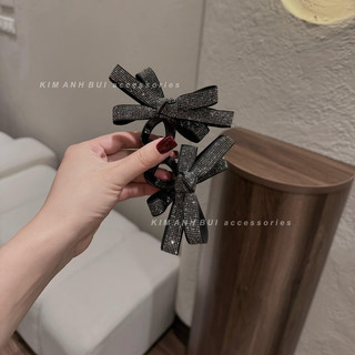 sẵn hàng-kẹp tóc nơ đá hàn quốc chuẩn kab (video shop tự quay)