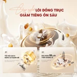 Máy Làm Sữa Hạt Thủy Tinh Chống Ồn Masuto 1,2L Xay Hạt Nhuyễn Mịn Chống Trào 12 Chế Độ Bảo Hành 12 Tháng — ảnh 5