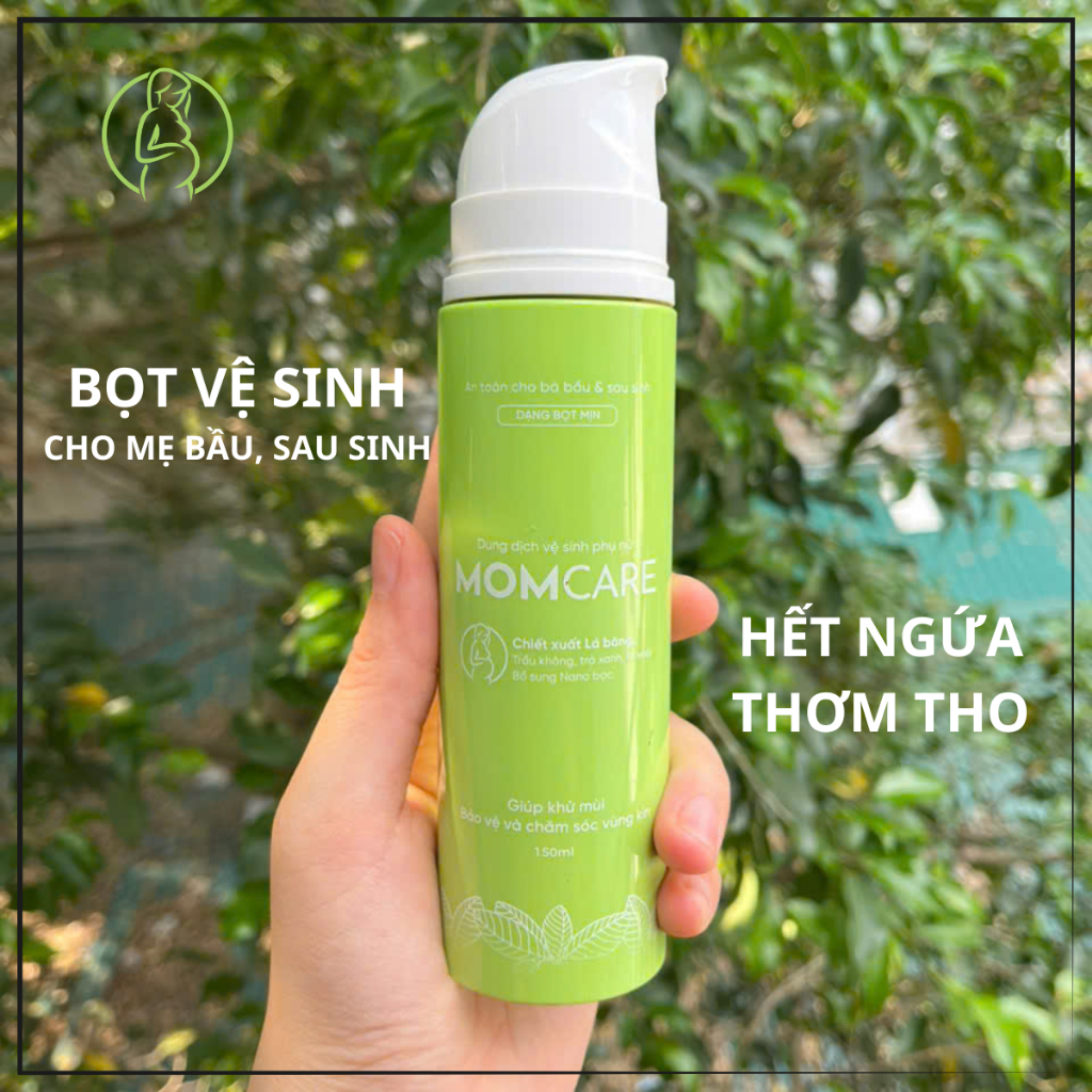 Combo 2 dung dịch vệ sinh Momcare cho mẹ bầu thiên nhiên an toàn