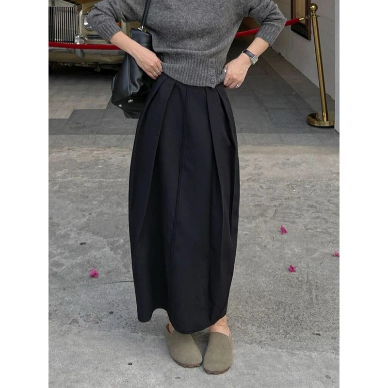 Mimi Skirt-Chân váy xếp li dáng búp