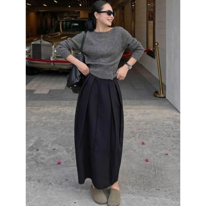 Mimi Skirt-Chân váy xếp li dáng búp