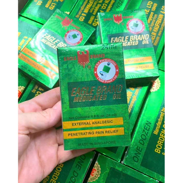 Dầu gió Mỹ con Ó - Dầu xanh ,Dầu trắng, Dầu vàng EAGLE BRAND MEDICATED