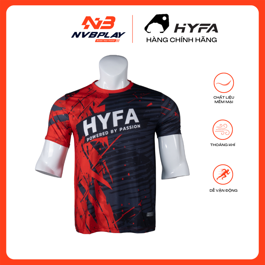 Áo Thể Thao Hyfa Red Ranger - Vải Thoáng Mát, Dễ Vận Động - Hàng Chính ...