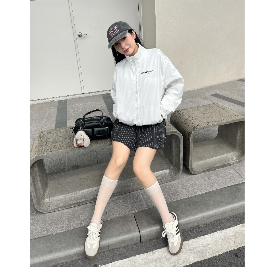 Áo Khoác Gió Wind-Breaker Local Brand NEVASOME 6 Màu Basic Form Oversize Nam Nữ