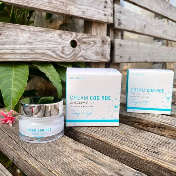 Kem Dưỡng Trắng Mờ Thâm Nám CCWHITE Chính Hãng Cream Cod Roe Trứng Cá ...
