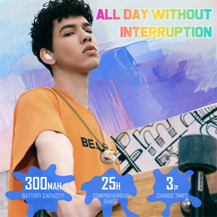 Tai nghe Bluetooth ONIKUMA T20 Tai Nghe Không Dây Âm Thanh HIFI Bass Mạnh, Tặng Kèm Dây Đeo