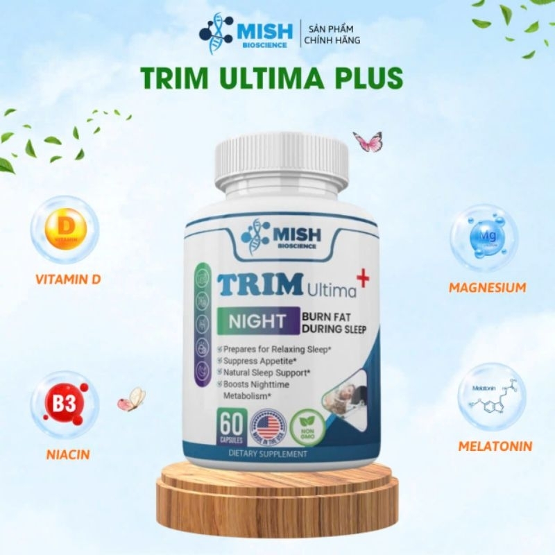 Trim Ultima Plus – Hỗ Trợ Giảm Cân Ban Đêm