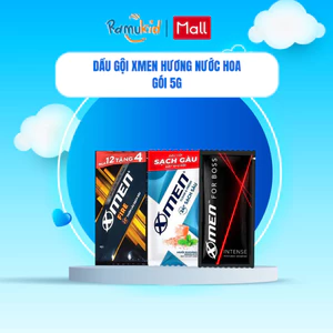 Dầu gội XMen dạng gói 5G hương nước hoa châu Âu - Dầu gội cho nam