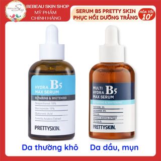Tinh Chất Phục Hồi Da B5 Pretty Skin Hàn Quốc Dưỡng Trắng Cho Da Khô Da Dầu Phục Hồi Làm Dịu Da 50ml