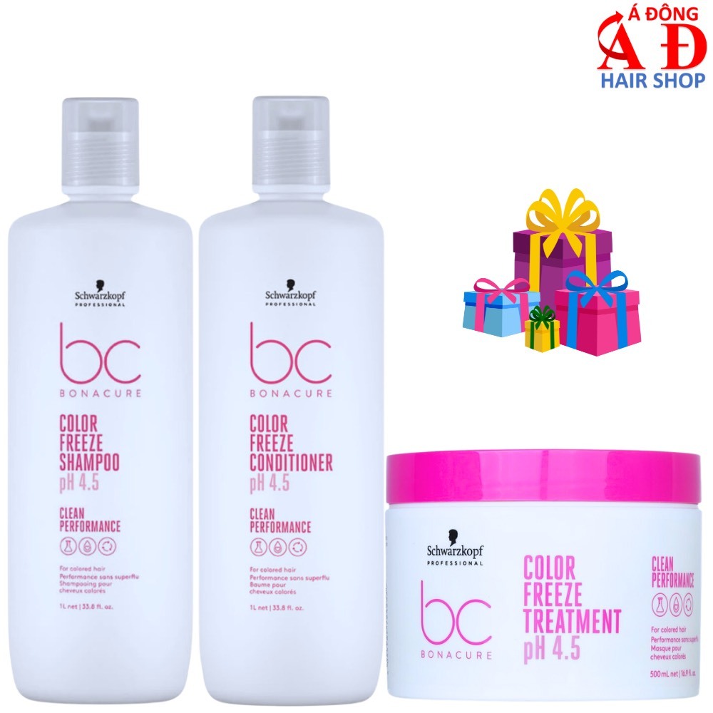 Dầu Hấp Ủ Tóc Giữ Màu Nhuộm Schwarzkopf BC Color Freeze Đức