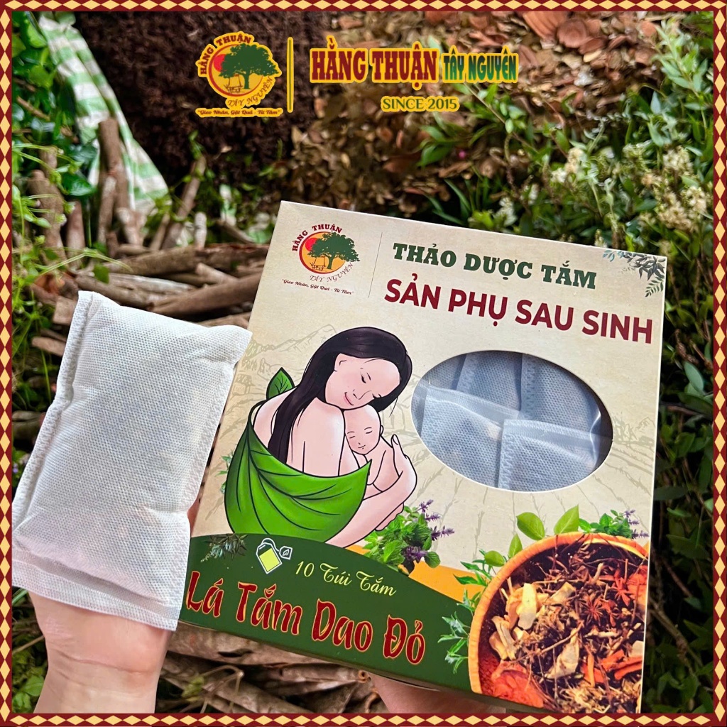 Thảo Dược Tắm Sản Phụ Sau Sinh, Dạng Túi Lọc Tiện Dụng, Ở Cữ Sau Sinh, Hằng Thuận Tây Nguyên