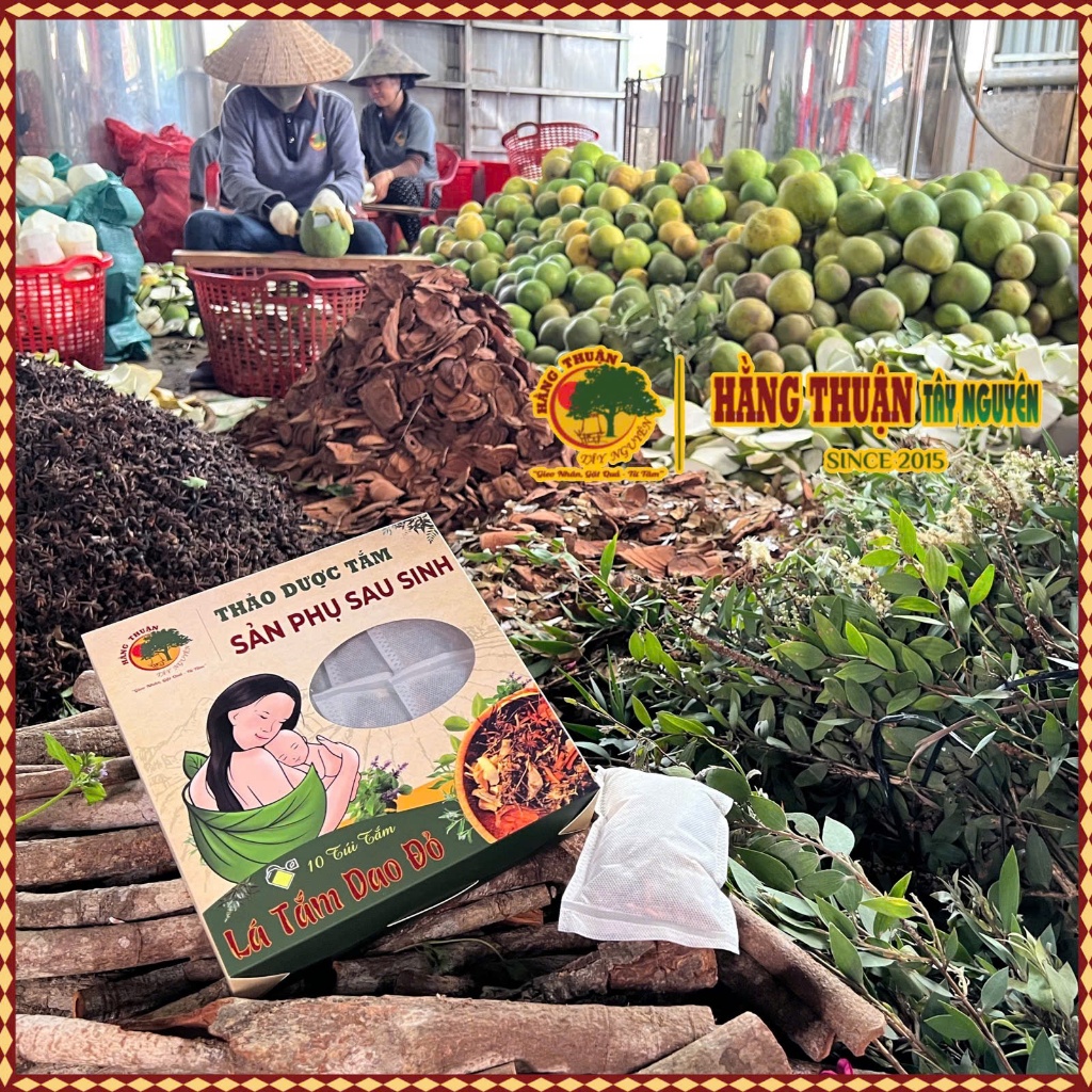 Thảo Dược Tắm Sản Phụ Sau Sinh, Dạng Túi Lọc Tiện Dụng, Ở Cữ Sau Sinh, Hằng Thuận Tây Nguyên