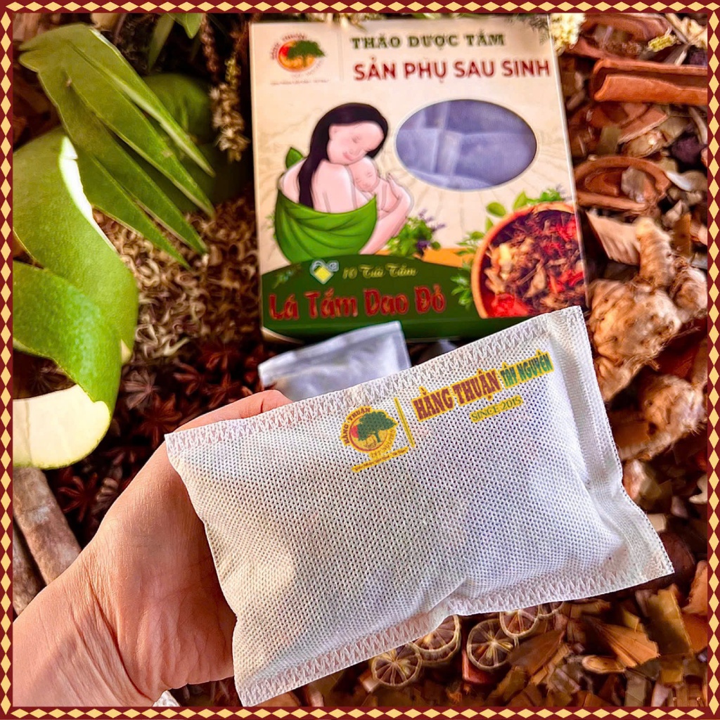 Thảo Dược Tắm Sản Phụ Sau Sinh, Dạng Túi Lọc Tiện Dụng, Ở Cữ Sau Sinh, Hằng Thuận Tây Nguyên