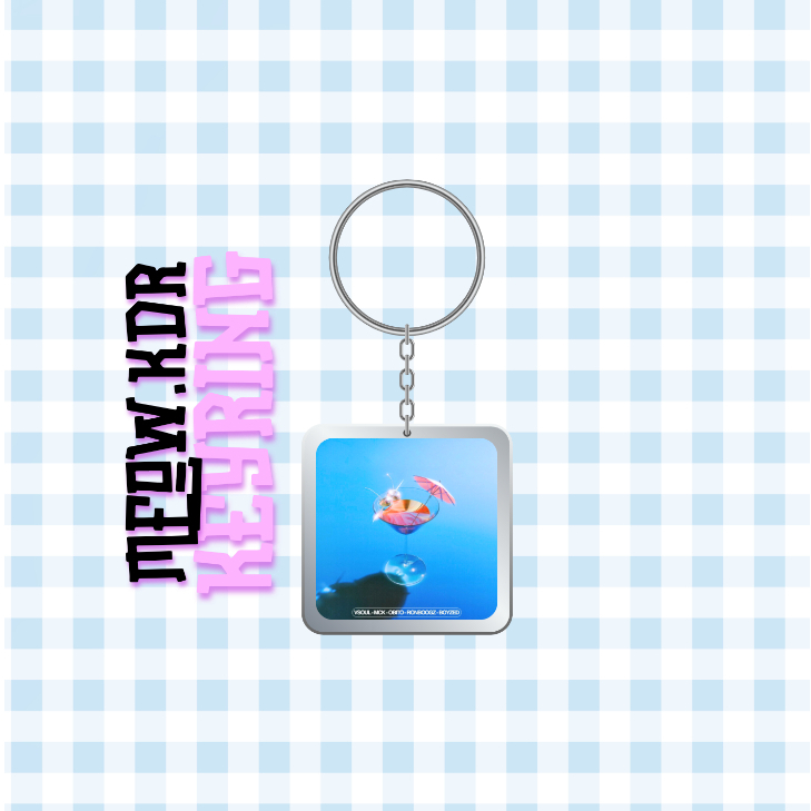 Móc khoá nhựa/Keyring ca sĩ MCK (Đọc mô tả để biết thêm thông tin)