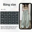 Quần Jean Nữ Hari Ống Rộng Suông Cạp Cao Màu Wash Retro Tôn Dáng Quần Bò Dễ Phối Đồ Đi Học Đi Làm