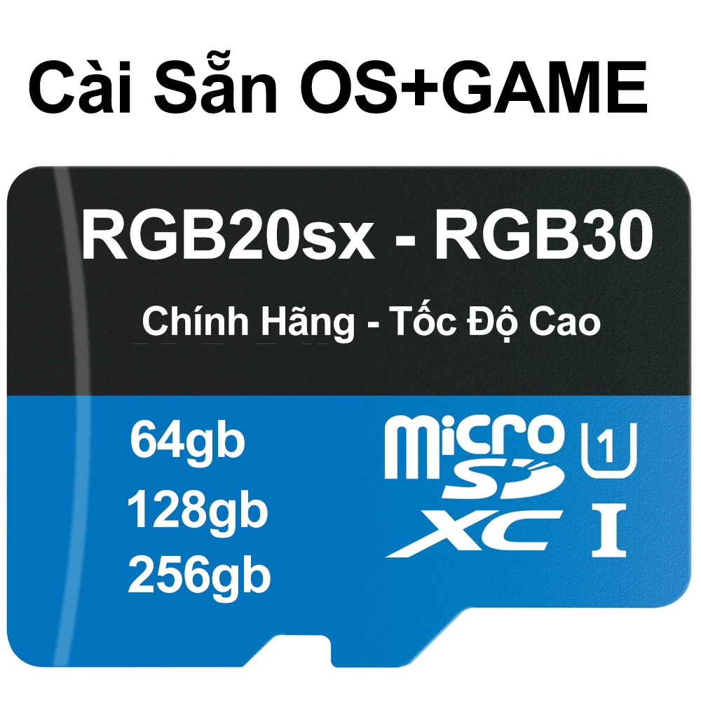 Thẻ nhớ cài sẵn ArkOS cho RGB20SX và RGB30