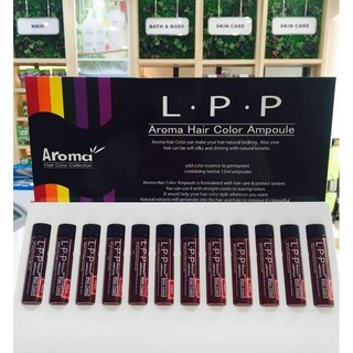 NHUỘM TÓC DẠNG ỐNG LPP 12 ỐNG/1 HỘP AROMA