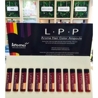 NHUỘM TÓC DẠNG ỐNG LPP 12 ỐNG/1 HỘP AROMA