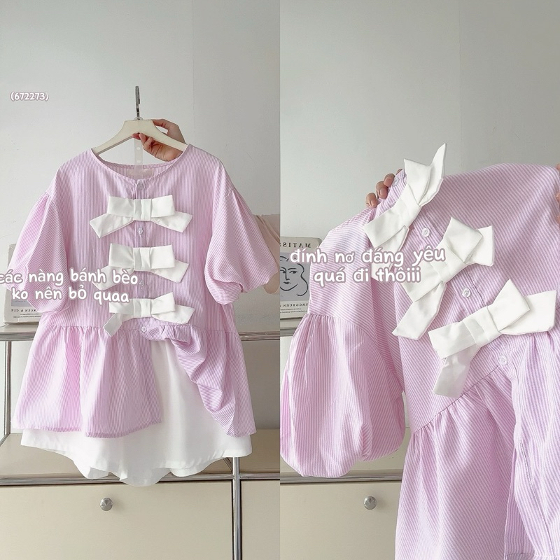 Set áo babydoll caro nơ to + quần short lưng chun #672273 | Shopee Việt Nam