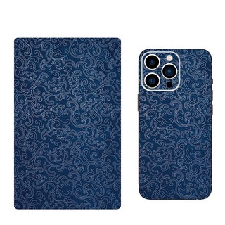 Miếng dán lưng da 3M vân rắn họa tiết hoa văn cho iPhone 12 - 17promax