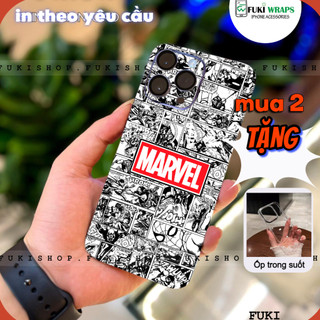 Miếng dán Skin Mặt Lưng FULL VIỀN Dành cho Các dòng ANDROID, 16 pro max 15 pro max 14 pro max 13 pro max