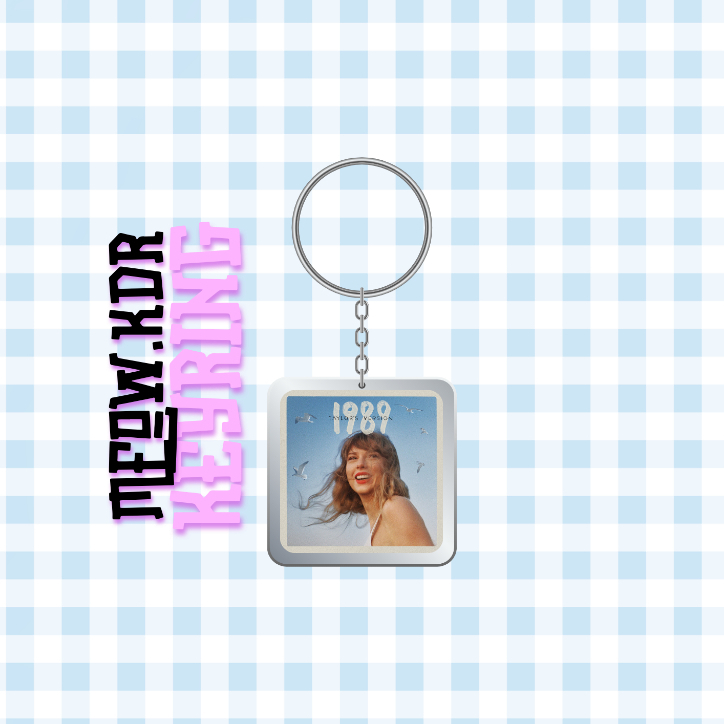 Móc khoá nhựa/Keyring ca sĩ Taylor Swift (Đọc mô tả để biết thêm thông tin)