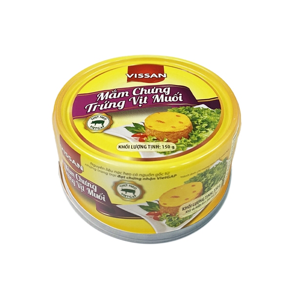 Mắm chưng trứng vịt muối Vissan hộp 150g