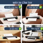 Máy in mini cầm tay A4 bin sạc kết nối bluetooth mực rõ nét bền in mượt IN SCAN tài liệu hợp đồng — ảnh 4