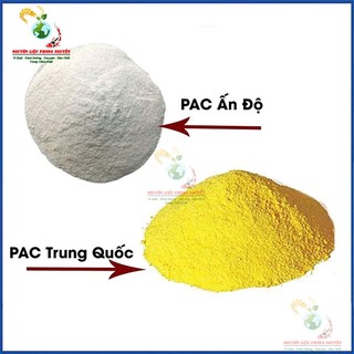 Bao 25kg PAC 30% Ấn Độ, PAC Trắng, PAC Lắng Cặn Làm Trong Nước