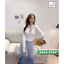 Áo croptop nữ tay dài khoá kéo trước ngực cổ trụ vải thun đẹp