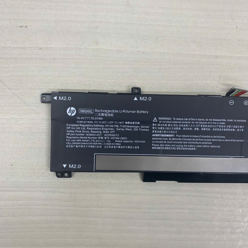 Pin HP VICTUS 16-D000 WK04XL HP Victus 16-d 16-d000, 16-e 16-e000, 15-fa 15-fa000, WK04XL New 100%