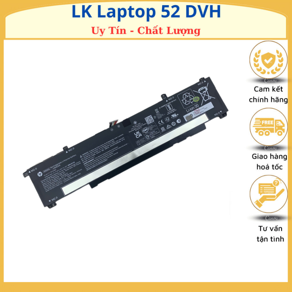 Pin HP VICTUS 16-D000 WK04XL HP Victus 16-d 16-d000, 16-e 16-e000, 15-fa 15-fa000, WK04XL New 100%