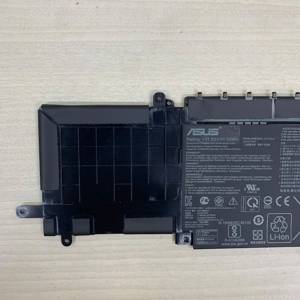 Pin Asus UX333 C31N1815 Asus Zenbook UX333 UX333F UX333FN UX333FA UX333FN, C31N1815 New 100%