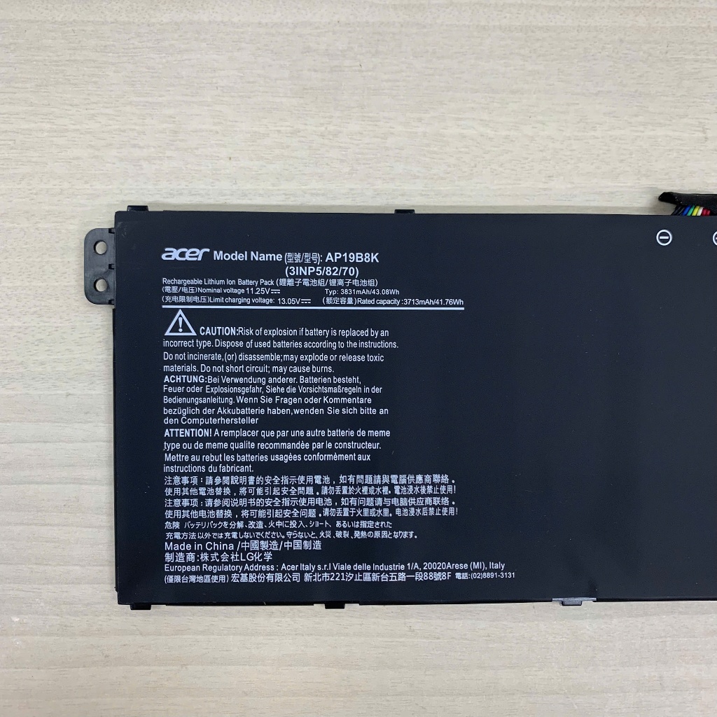 Pin Acer A315-58 AP19B8K Acer Aspire 3 A315-58, A317-51, A317-52, A317-53, Aspire 5 A514-51, A514-52, A514-53, A514-54