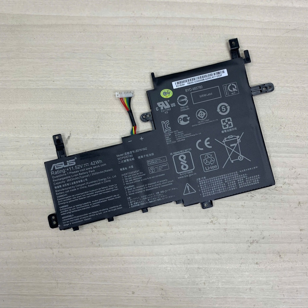 Pin Asus S531 B31N1842 Asus VivoBook S15 S513 S531 D513 F513 M513 K513 K531 X513 X53, B31N1842