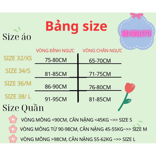 Set đồ lót áo bra không gọng mút mỏng tone tím -handmade by MimiHouse