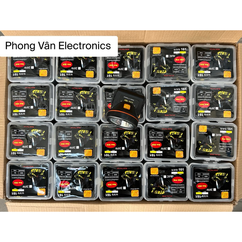 Đèn Pin Đội Đầu Thái Lan chính hãng siêu sáng, bao chống nước, đảm bảo cầm điện trên 12 tiếng