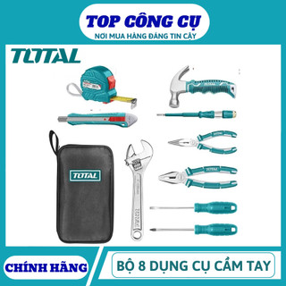 ĐỒ NGHỀ TOTAL Bộ 8 dụng cụ cầm tay THKTHP90086