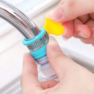 Đầu Vòi Chống Bắn Nước Có Bộ Lọc Xoay 360 Độ Kéo Giãn Tối Đa 12cm,Đầu Vòi Nước Gắn Bồn Rửa,Vòi Nước Tiện Lợi { H }
