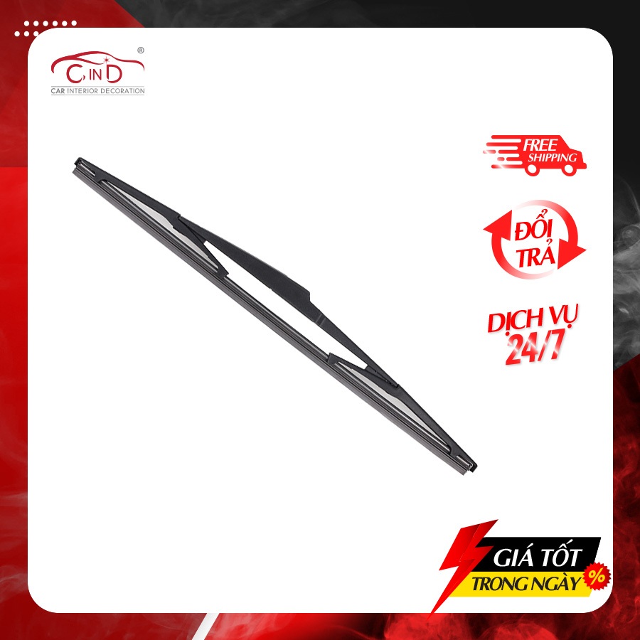 Gạt Mưa Kính Hậu Sau Ô Tô CIND (14inch/350 mm) TOYOTA INNOVA, ALTIS, LEXUS X300-06, X-330-06, X400L-06, MAZDA 3 2009,...