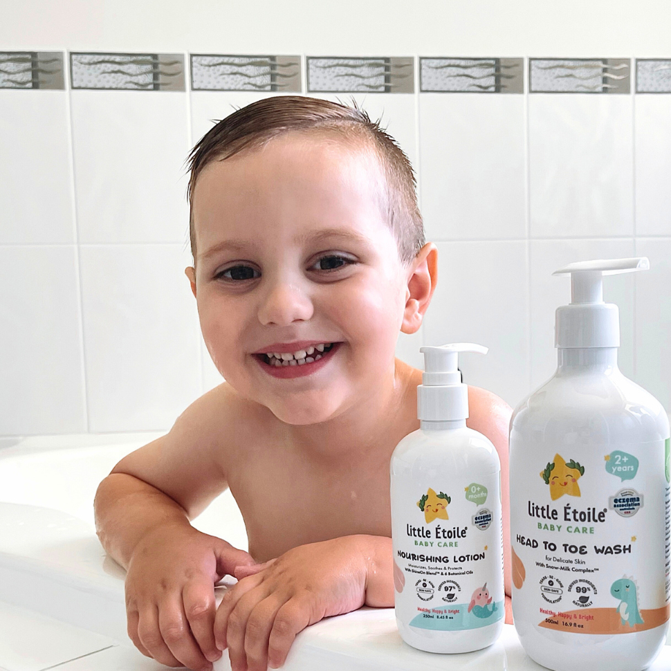 Sữa tắm gội Little Étoile Úc làm sạch vượt trội cho bé
