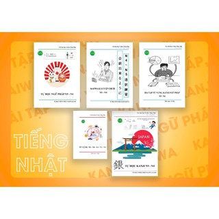 COMBO -Sách tự học N5-N4 tặng kèm trợ từ, kaiwa