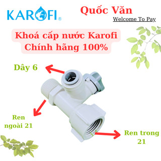Khoá chia nước nhựa dành cho máy Karofi, Kangaroo, Aqua, AOSmith,...