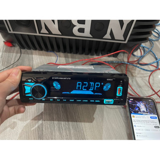 Đài MP3 bắt blutooh dùng chung 12/24v dùng cho ô tô có bảo hành 6 tháng. Hàng loại 1