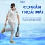 Quần Lụa Băng Slim Fit Élastique co giãn, vải Cool-Extra mát thoáng khí, nhanh khô, lưng chun