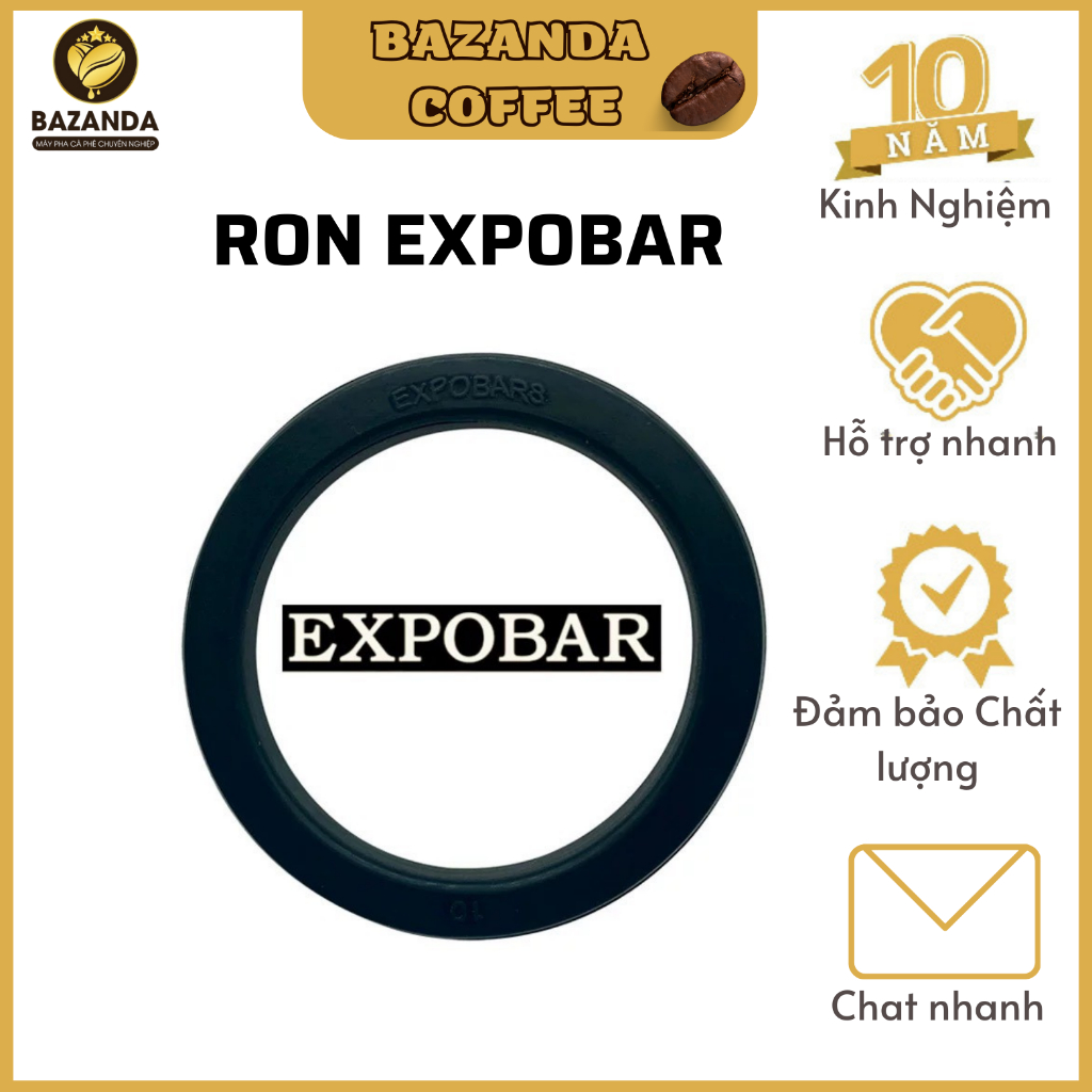 Ron cao xu Máy Pha Cà Phê Expobar Chính Hãng ( Logo) | Shopee Việt Nam