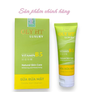 Sữa Rửa Mặt OLY HT Luxury Vitamin B5 80gram Chính Hãng