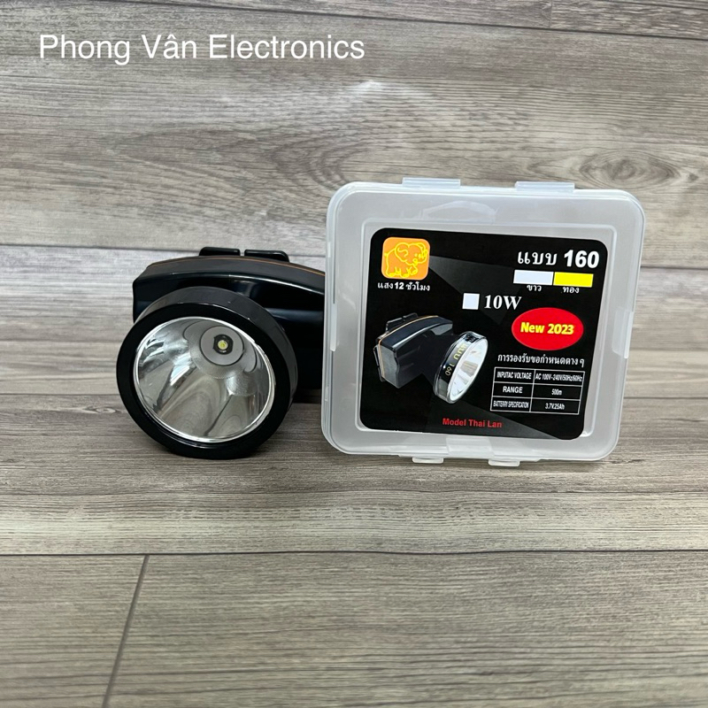 Đèn Pin Đội Đầu Thái Lan chính hãng siêu sáng, bao chống nước, đảm bảo cầm điện trên 12 tiếng