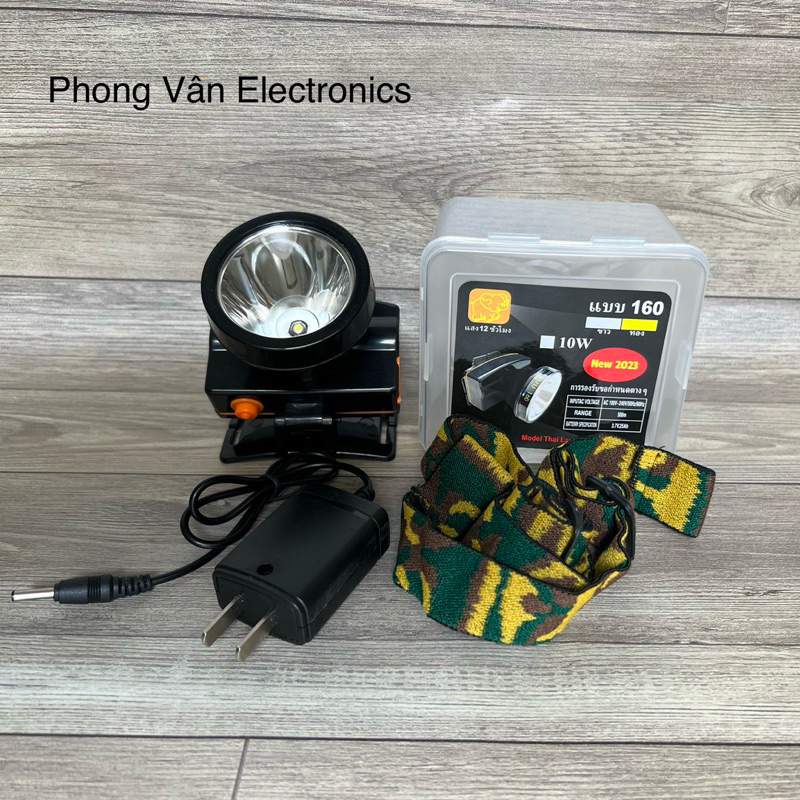 Đèn Pin Đội Đầu Thái Lan chính hãng siêu sáng, bao chống nước, đảm bảo cầm điện trên 12 tiếng