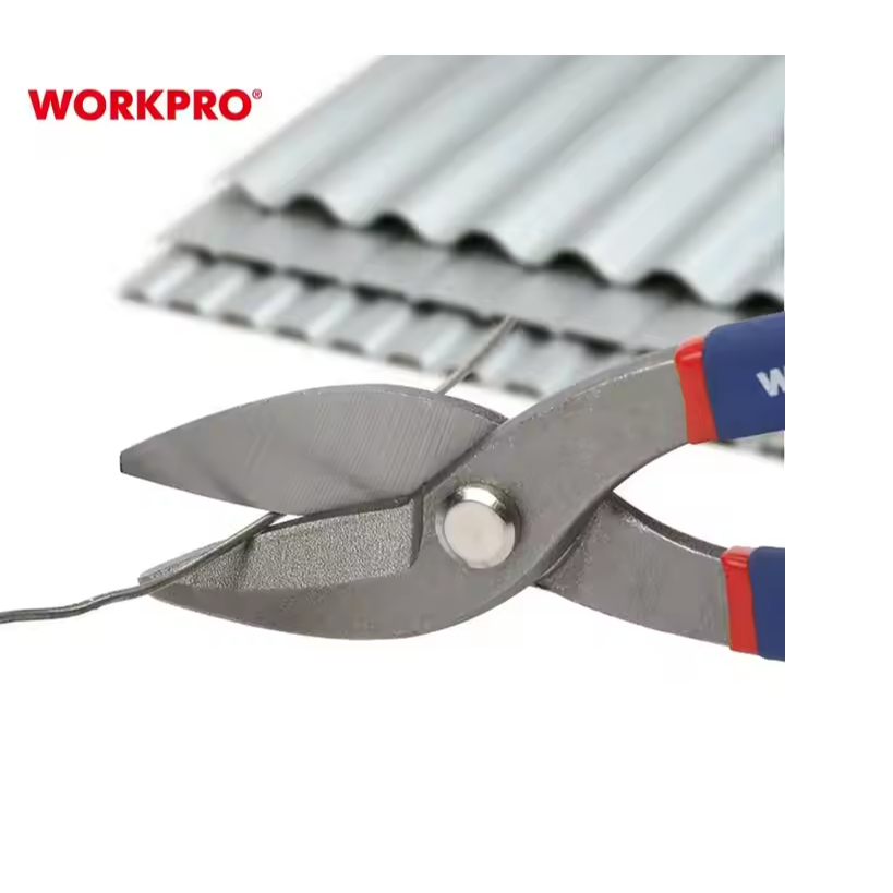 Kéo cắt tôn thẳng WORKPRO 180mm (7"), 250mm (10"), 300mm (12") WP214011 - 214012 - 214013 HÀNG CHUẨN CHÍNH HÃNG